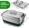 Scatola per il pranzo sostenibile in acciaio inox da 2000 Anteprima dell’immagine prodotto 2