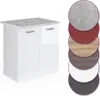 Meuble bas sous-évier Vicco R-Line Blanc Haute brillance Voir les images du produit 6
