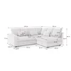 BEAUTYSOFA | Rohová pohovka RAMO 229 cm, rohovou pohovku s Náhled obrázku produktu 10