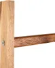 Drabina z drewna akacjowego z 6 stopniami na ręczniki i Podgląd zdjęcia produktu 4
