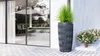 YourCasa Regentonne 240 Liter [Seabreeze Flower] Anthrazit Produktbild-Vorschau 8