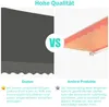 A comparison image showing two different types of awnings, highlighting the quality of one over the other. Produktbild-Vorschau