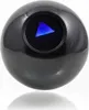 Magische Kristallkugel Mystic 8 Ball Wahrsager Orakel - Produktbild-Vorschau 2