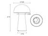 TRIO LED-Tischl. LENNON 2W 180lm 3000K  IP44 Schw. Produktbild-Vorschau 10