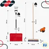 KOTARBAU® Set Schneeschaufel mit Aluminiumstiel 135 cm Produktbild-Vorschau 3