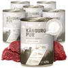 REAVET Hundenassfutter - Känguru PUR 6 x 400g | Reines Produktbild-Vorschau 1