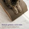 Knupis Kratzmöbel Kratzbrett Katze 3-teilig XXL 75cm – Produktbild-Vorschau 4