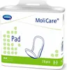 The image shows the packaging of HARTMANN MoliCare Pad Einlagen. Podgląd zdjęcia produktu