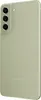 The back of a light green Samsung smartphone is shown at an angle. Náhľad obrázku produktu