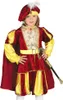 Mittelalter Kostüm Prinz Darius für Kinder 3-9 Jahre Märchen Prinzen Fasching Karneval Mottoparty Kinderfasching Anteprima dell’immagine prodotto