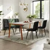 UnboxG Set de 4 chaises de salle à manger avec dossier, Voir les images du produit 3