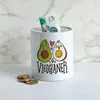 VEGGaner Spardose Lustiges Avocado Ei Motiv Veganer Produktbild-Vorschau 4