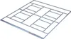 A metal frame for a garden shed. Anteprima dell’immagine prodotto