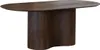 Esstisch Oval - Dunkelbraun - 240cm - Holz - Tisch Ava - Produktbild-Vorschau 2
