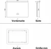 LED Spigel mit Bluetooth und Uhr 70×50cm 3 Lichfarbe Produktbild-Vorschau 7