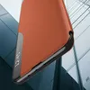 Elegante View Case Book Hülle für Honor 200 Lite - Orange Produktbild-Vorschau 4