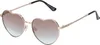 Damen Sonnenbrille Herz Form Designer 80er Modern Urlaub Produktbild-Vorschau 1