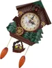 Kuckucksuhr Baumhaus Wanduhr Kunst Vintage Dekoration für Produktbild-Vorschau 8