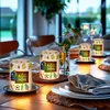 12 Windlicht Tischdeko Einschulung Junge, Schulanfang Deko Produktbild-Vorschau 3