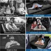 Collage of images showing the use and benefits of a car air mattress. Produktbild-Vorschau