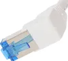 goobay CAT 6A Patchkabel 1x 90° gewinkelt S/FTP PiMF weiß 1 Produktbild-Vorschau 7