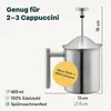 SILBERTHAL Milchaufschäumer Manuell - Edelstahl - 400ml - Produktbild-Vorschau 5