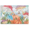 Leinwandbild Kleine Alice im Wunderland 100x70 Feeby Türkis Produktbild-Vorschau 3