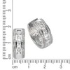 Celesta Silber Ohrring 925/- Sterling Silber Zirkonia Produktbild-Vorschau 2