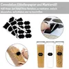 A collage of images showing labels, storage containers, and pasta. Produktbild-Vorschau