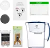 Lotus Vita Wasserfilter Kanne Lotus 1,6L - Blau - Natura Produktbild-Vorschau 6