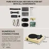 Auna gramofón na vinylové platne, gramofón s reproduktorom, Náhľad obrázku produktu 6