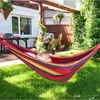 Wytrzymały hamak dwusosobowy duży xxl boho huśtawka 2w1 Podgląd zdjęcia produktu 6