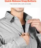 Veste de soudeur VEVOR - Grande veste de soudeur ignifugée Voir les images du produit 3