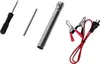 A collection of tools and accessories, including a screwdriver, a metal rod, a socket wrench, and a red cable with alligator clips and a plug. Anteprima dell’immagine prodotto