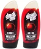 2x duschdas Duschgel Men NOIRE 250ml 3-in-1-Shampoo Produktbild-Vorschau 1