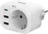Hama Mehrfachsteckdose 4er USB-C PD,2xUSB-A,Schutzkontakt  Produktbild-Vorschau 1