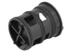 A black plastic adapter for a thermostat. Produktbild-Vorschau