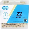 KMC chain Z1 Wide 1 speed 112L gold Produktbild-Vorschau 2