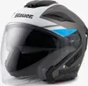 Blauer JJ-01 Jethelm, grau matt/blau, S (54/56) Produktbild-Vorschau 1