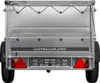 Rear view of a trailer. Podgląd zdjęcia produktu