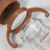 Hrnček Kidnort Bringebaer so slamkou 240 ml hnedý Náhľad obrázku produktu 5
