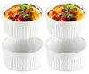 Vilde | Zapekacie misky - Biele - 260 ml - 4 kusy - Odolné Náhľad obrázku produktu 1