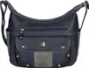 Umhängetasche (15167) Damentasche Schultertasche Leder Produktbild-Vorschau 3