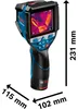 Caméra thermique Bosch GTC 600 C, 1 batterie GBA 12 V 2,0 Voir les images du produit 24