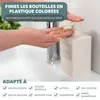Eluno, lot de 2 distributeurs de savon avec surface douce Voir les images du produit 4