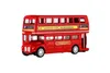 Autobus "London" czerwony dwupoziomowy metalowy/plastikowy Podgląd zdjęcia produktu 3