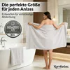 Komfortec 2er Saunatuch Set 80x200 cm aus 100% Baumwolle, Produktbild-Vorschau 2