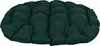 A dark green, round, tufted cushion on a white background. Anteprima dell’immagine prodotto