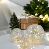 3x Glas-Kugel mit LED-Beleuchtung Deko-Leuchte FIONA Produktbild-Vorschau 7