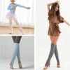 Beinstulpen Damen für Yoga Ballett, 55cm Ballettstulpen mit Produktbild-Vorschau 3